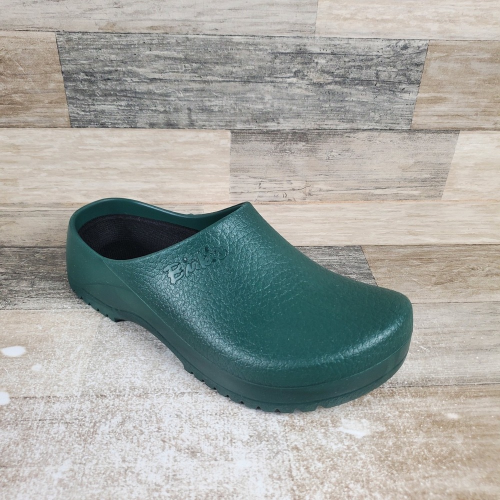 Birkenstock Super-Birki Clogs Mens 8 Womens 10 Walking Shoes Green Slip On - Picture 1 of 11